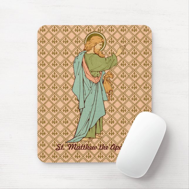 St. Matthew the Apostle (RLS 10) (Style 2) Mouse Pad (With Mouse)