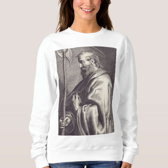 St. Matthew the Evangelist - Fine Art Reproduction Sweatshirt (Front)