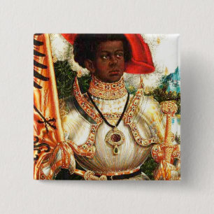St. Maurice 2 Inch Square Button