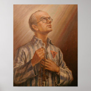 St Maximilian Kolbe Poster