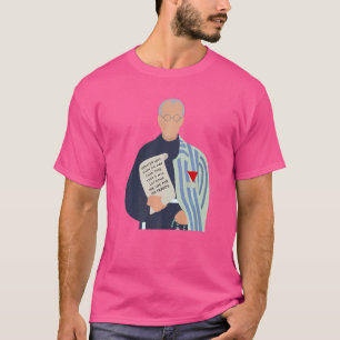 St Maximilian Kolbe Two Crowns Catholic Saint  Pol T-Shirt