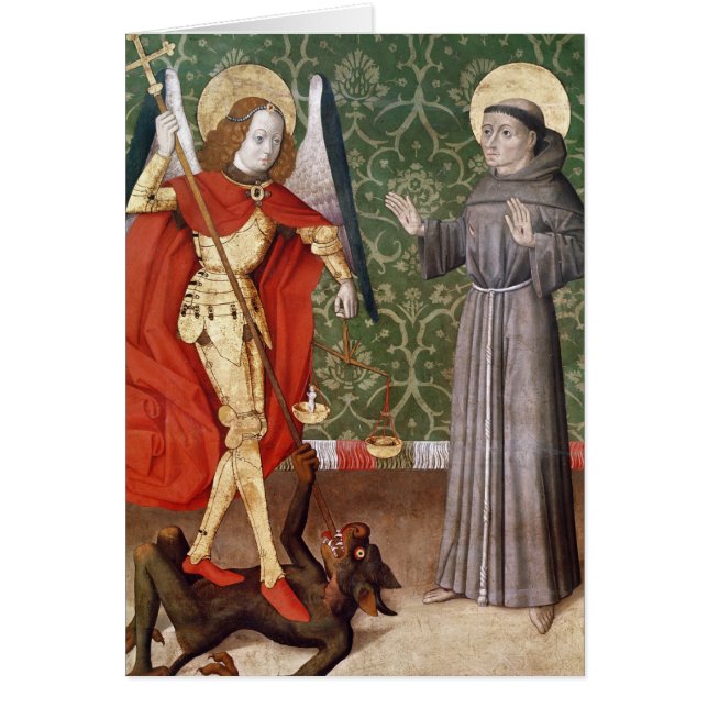 St. Michael and St. Francis of Assisi, c.1480 (Front)