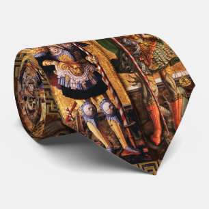 St. Michael Archangel and Saint George with Dragon Tie