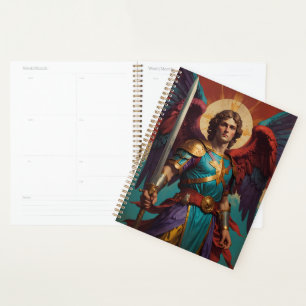 St Michael Archangel Catholic Notebook Journal Planner