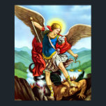 St Michael Archangel Poster San Miguel Arcangel<br><div class="desc">St Michael Archangel Poster San Miguel Arcangel</div>