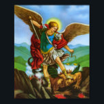 St Michael Archangel San Miguel Arcangel Poster<br><div class="desc">St Michael Archangel San Miguel Arcangel Poster</div>
