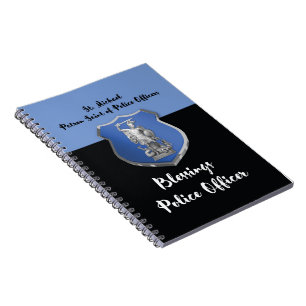 St. Michael Blessings to New Police Officer Notebook
