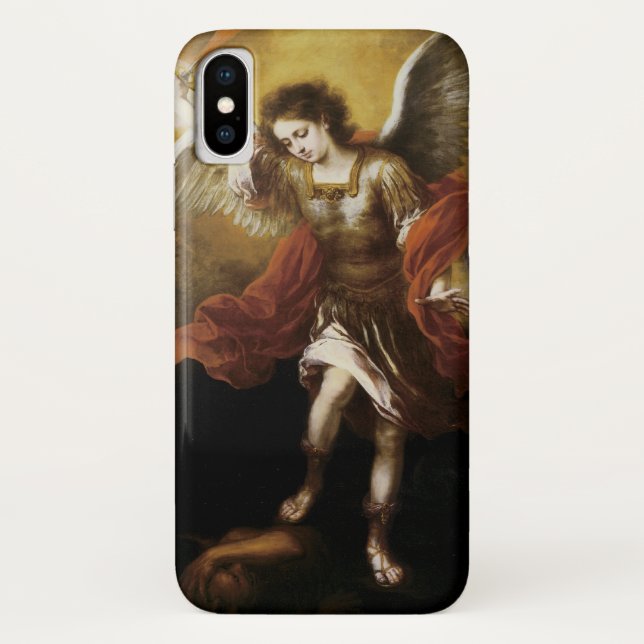 St Michael by Murillo Case-Mate iPhone Case (Back)