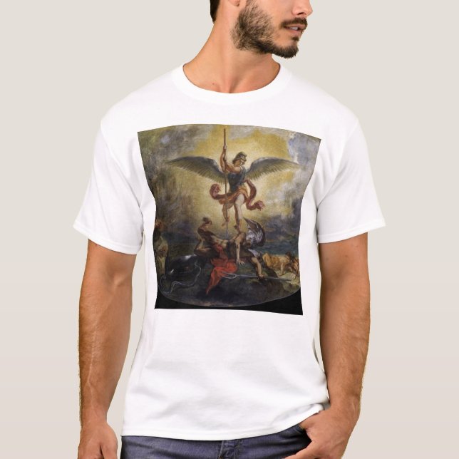 St. Michael defeats the Devil T-Shirt (Front)