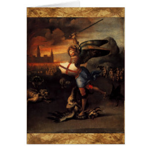 St.Michael et la prière du dragon