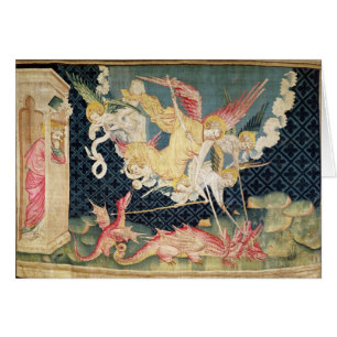 St Michael et ses anges combattant le dragon