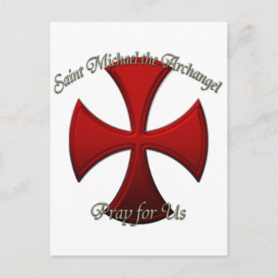 St Michael - Iron Cross Postcard