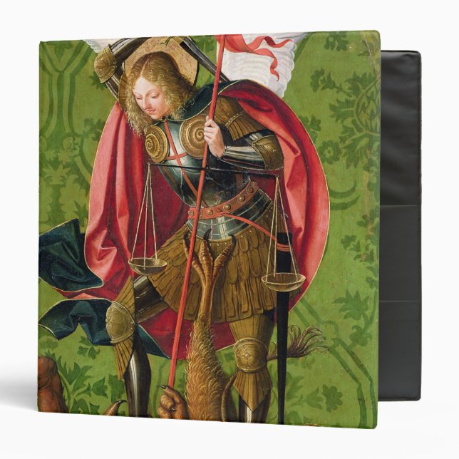 St. Michael Killing the Dragon Binder (Front/Inside)