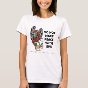 St. Michael l'archange T-shirt Tee catholique