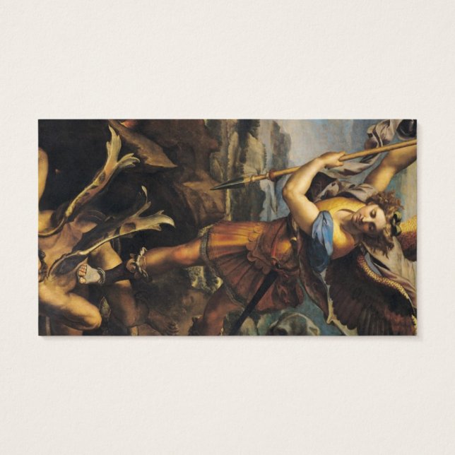 St. Michael Overwhelming the Demon, 1518 (Back)