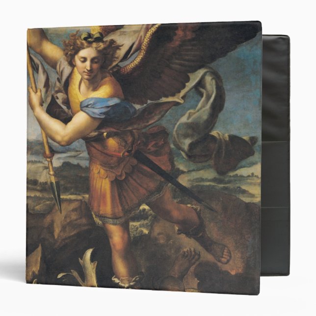 St. Michael Overwhelming the Demon, 1518 Binder (Front/Inside)