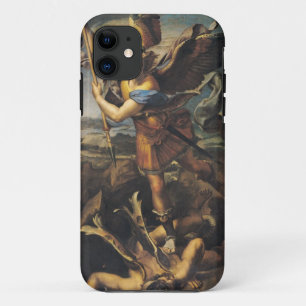 St. Michael Overwhelming the Demon, 1518 iPhone 11 Case