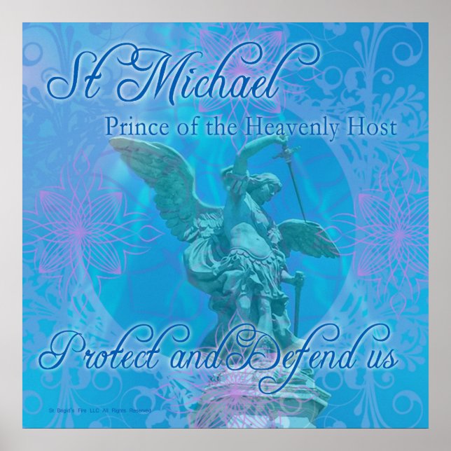 St Michael - Protégez et défendez-nous! poster (Devant)