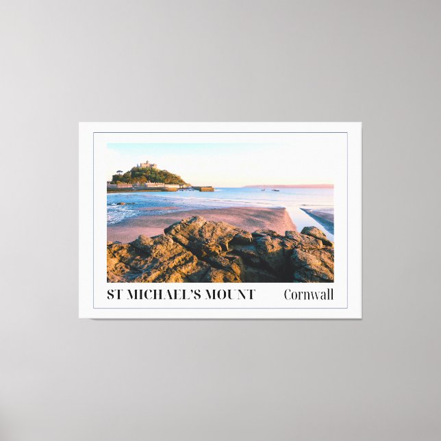 St Michael’s Mount, Cornwall Canvas Print (Front)