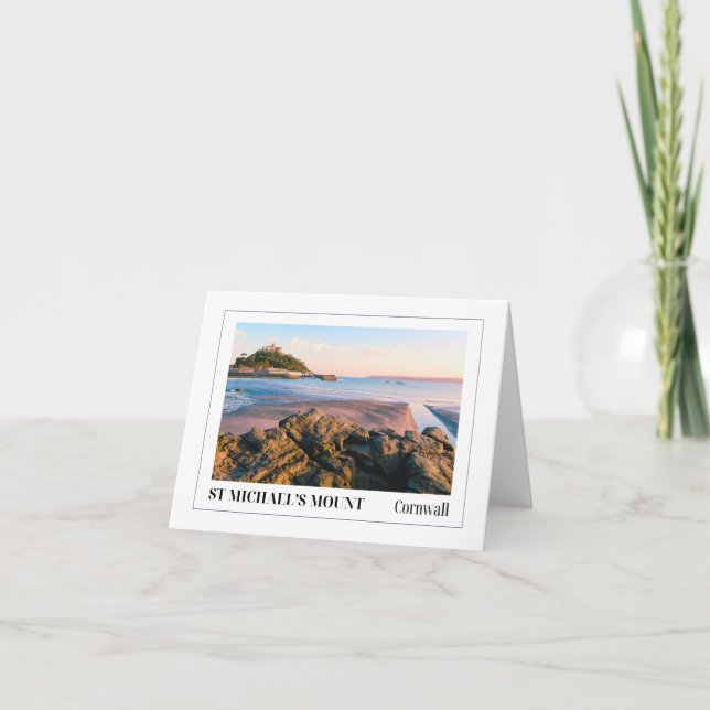 St Michael’s Mount, Cornwall Card (Front)