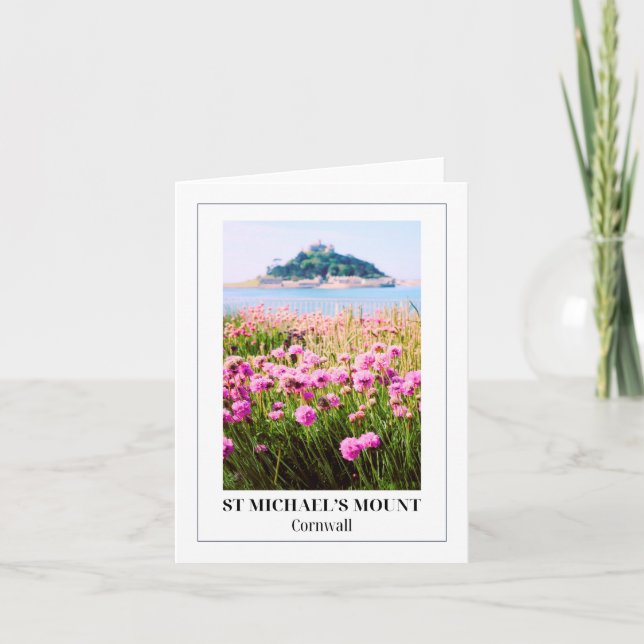 St Michael’s Mount, Cornwall Card (Front)