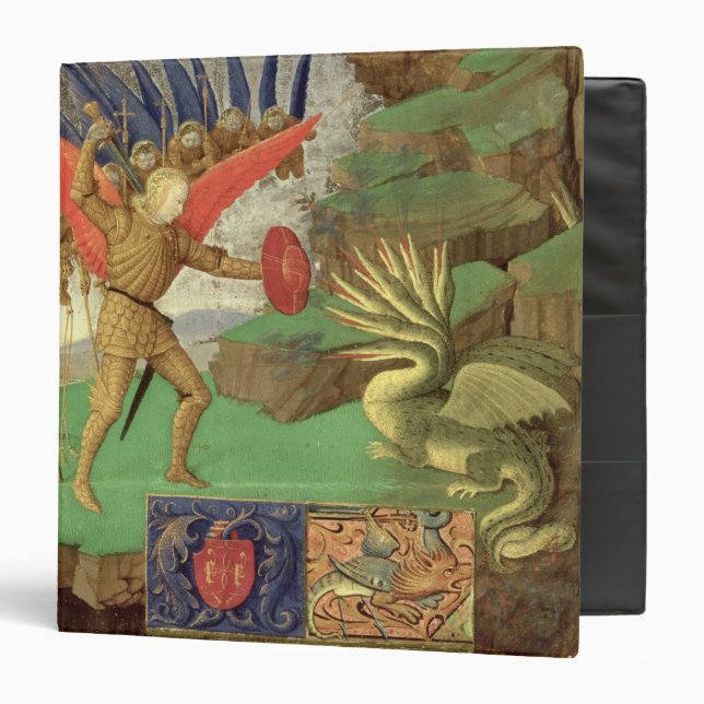 St. Michael Slaying the Dragon Binder (Front/Inside)