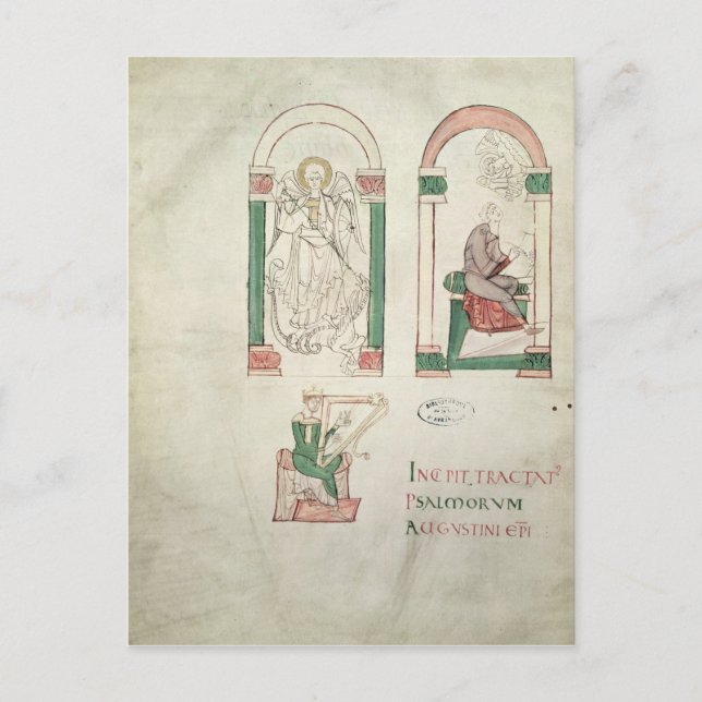 St. Michael, St. Augustine and St. David Postcard (Front)