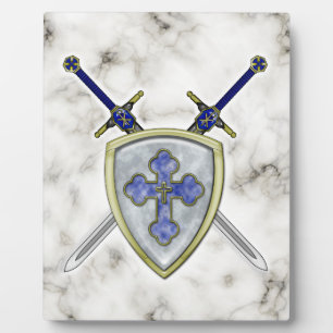 St Michael - Swords and Shield Plaque