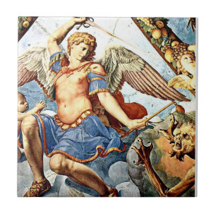 St Michael the Archangel 22 Ceramic Tile