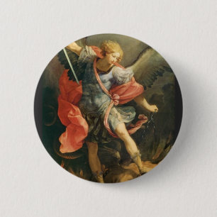 St. Michael the Archangel 2 Inch Round Button