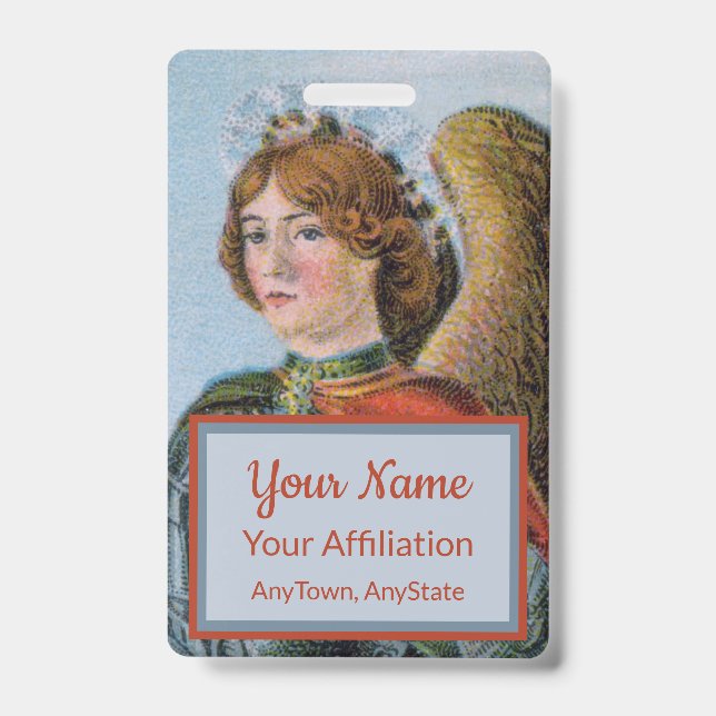 St. Michael the Archangel (detail; M 017) Badge (Front)