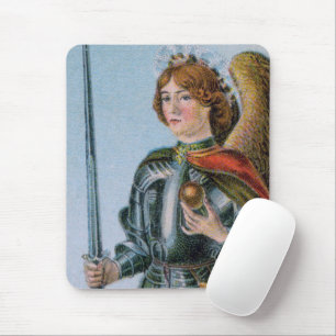 St. Michael the Archangel (detail; M 017) Mouse Pad