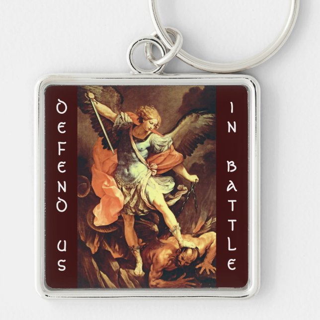 St. Michael the Archangel Keychain (Front)
