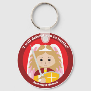 St. Michael the Archangel Keychain