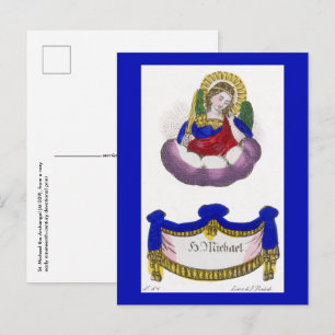 St. Michael the Archangel (M 009) Postcard