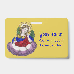 St. Michael the Archangel (M 009; Style 1) Badge