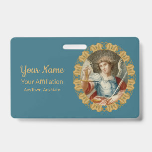 St. Michael the Archangel (M 010) Badge