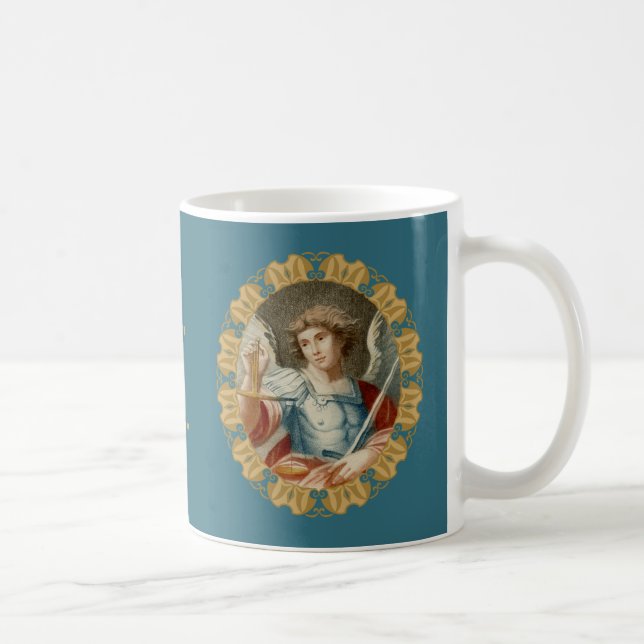 St. Michael the Archangel (M 010) Coffee Mug (Right)