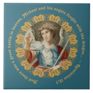 St. Michael the Archangel (M 010) Tile