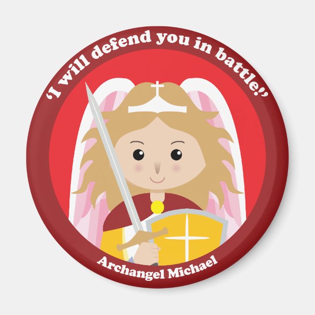 St. Michael the Archangel Magnet (Front)