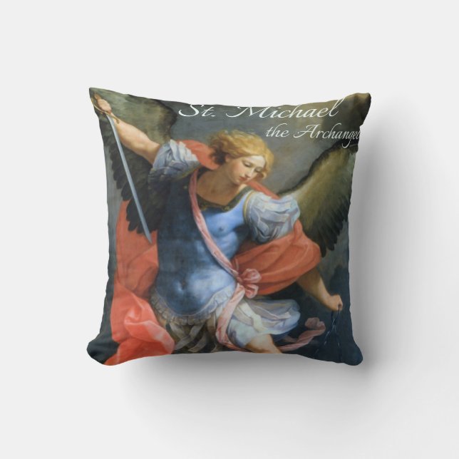 St. Michael the Archangel Pillow (Front)