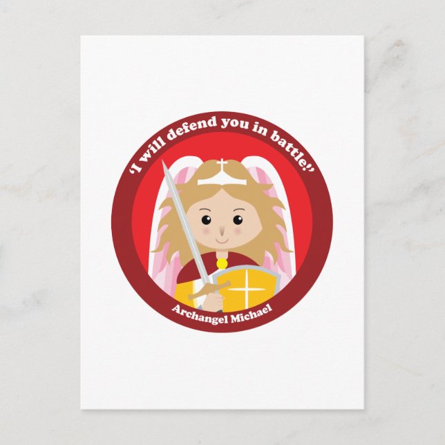 St. Michael the Archangel Postcard (Front)