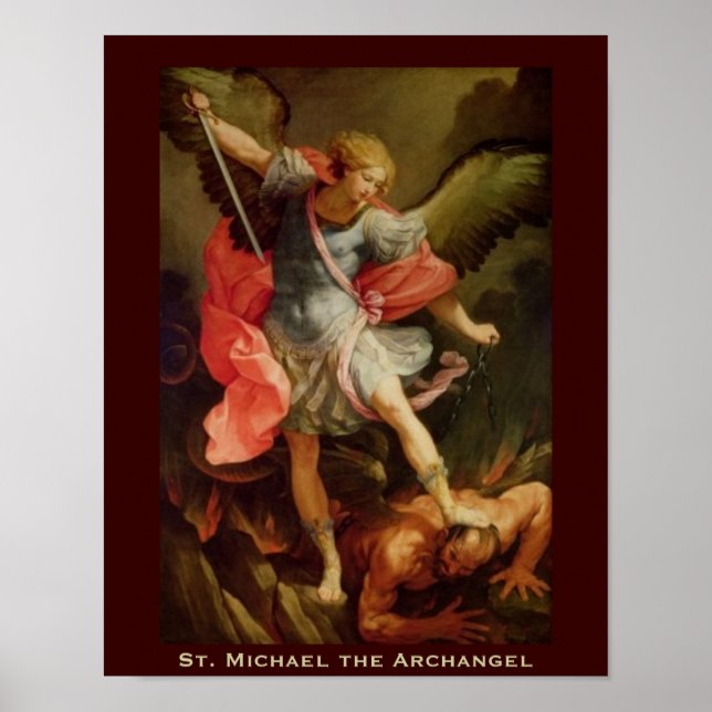 St. Michael the Archangel Poster (Front)