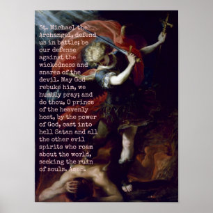 St Michael the Archangel Poster