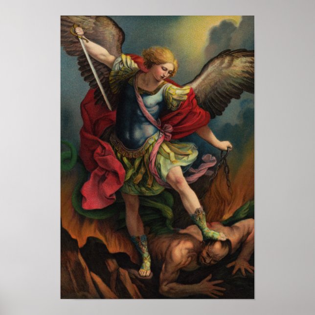 St. Michael the Archangel Poster (Front)