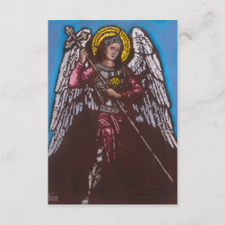 St. Michael the Archangel Prayer Card