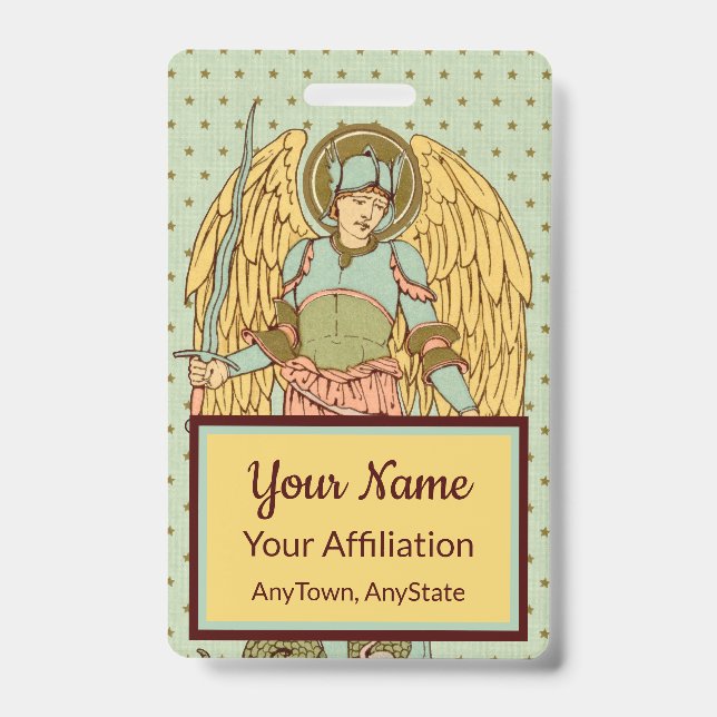 St. Michael the Archangel (RLS 12) Badge (Front)