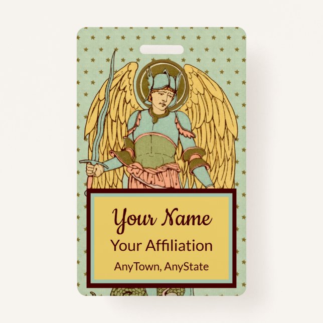 St. Michael the Archangel (RLS 12) Badge (Front)