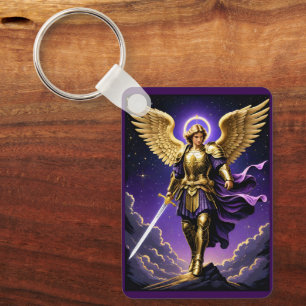 St Michael the Archangel Roman Catholic Keychain