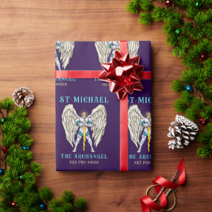 St Michael the Archangel Roman Catholic Wrapping Paper